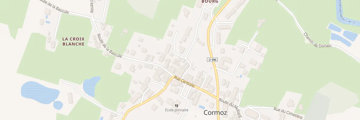 Plan du 5031 Au Bourg à Cormoz