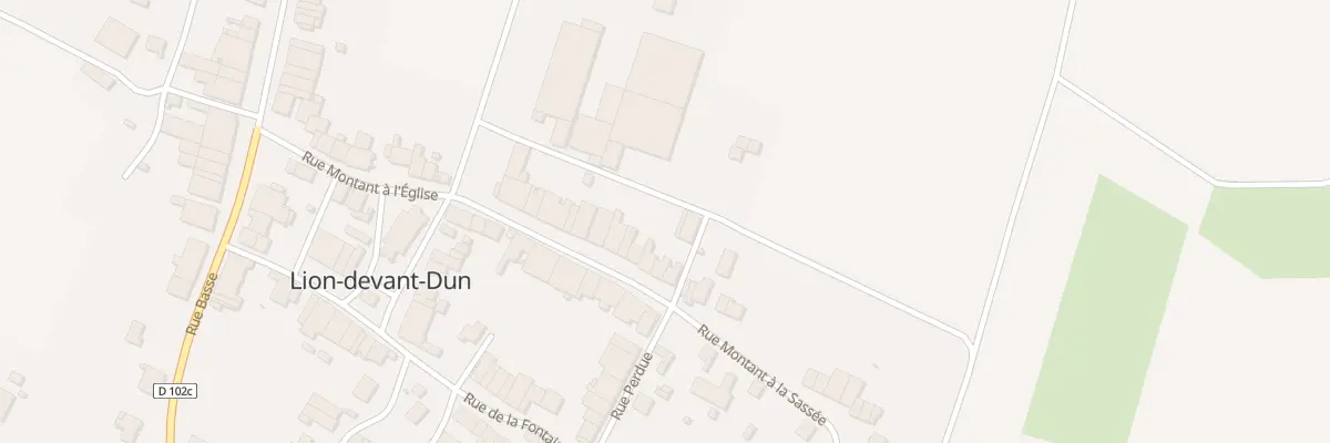 Plan du 19 Rue des Epargniers à Lion-devant-Dun