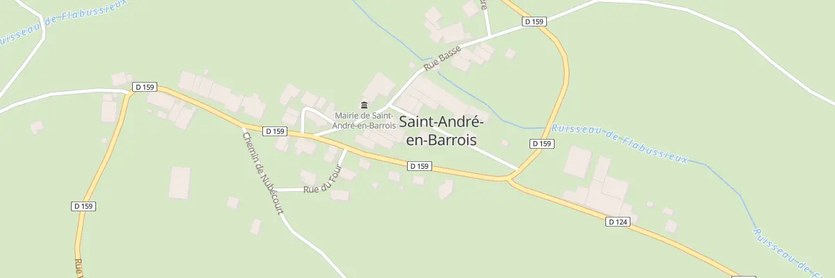 Plan du 2 Rue de l’Ecole à Saint-André-en-Barrois