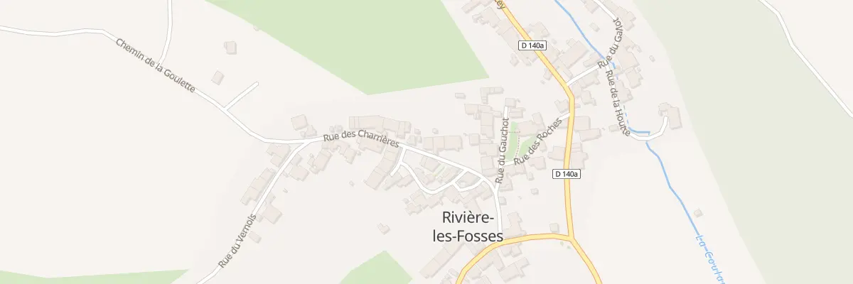 Plan du 14 Rue des Charrieres à Rivière-les-Fosses