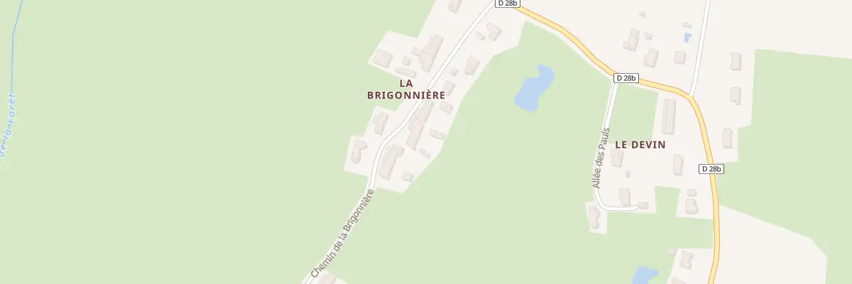 Plan du 5395 Le Devin à Marboz