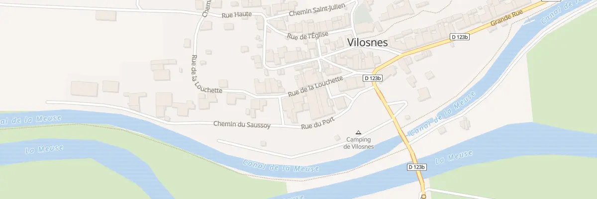 Plan du 3 Rue de la Louchette à Vilosnes-Haraumont