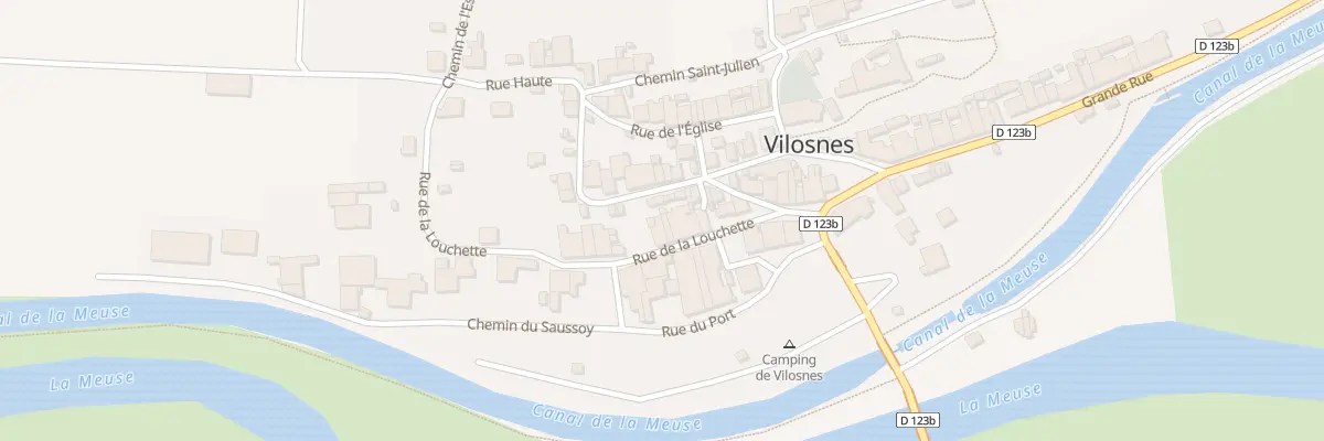 Plan du 8 Rue de la Louchette à Vilosnes-Haraumont