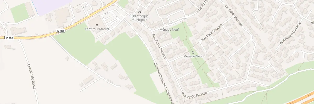 Plan du 83 Rue Pablo Picasso à Gignac-la-Nerthe