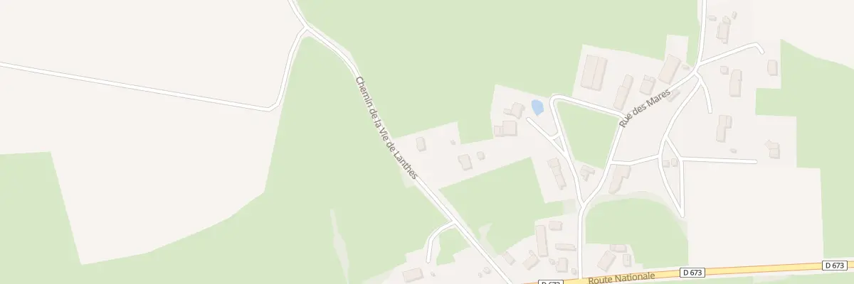 Plan du 1 La Vie de Lanthes à Pourlans