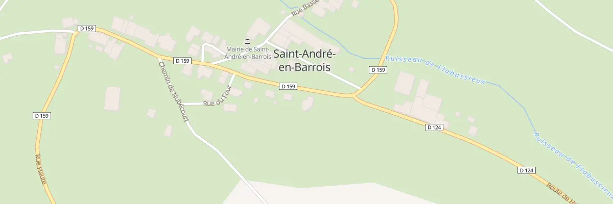 Plan du 1 Champ Auriot à Saint-André-en-Barrois