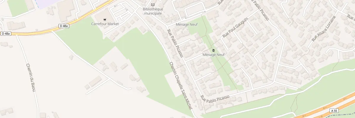 Plan du 79 Rue Pablo Picasso à Gignac-la-Nerthe
