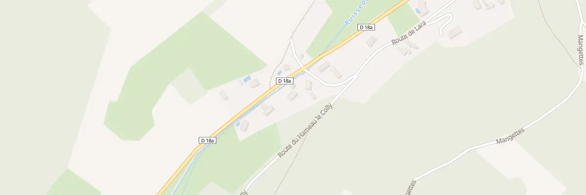 Plan du 86 Rte de Moras le Petit Meyzieu à Veyssilieu
