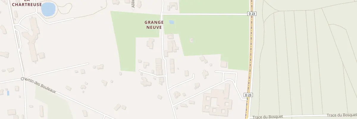Plan du 242 All des Granges Neuves à Péronnas
