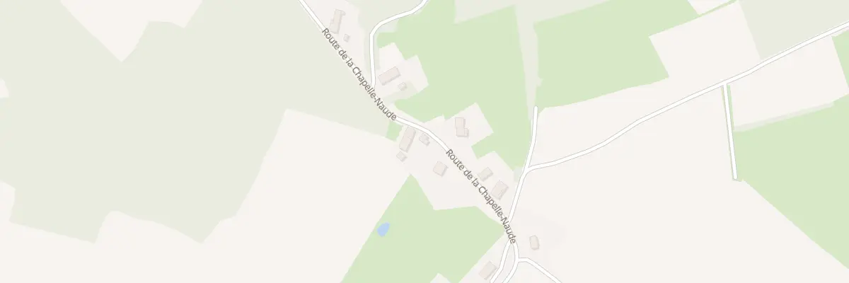 Plan du 1425 Rte de la Chapelle Naude à Sainte-Croix-en-Bresse