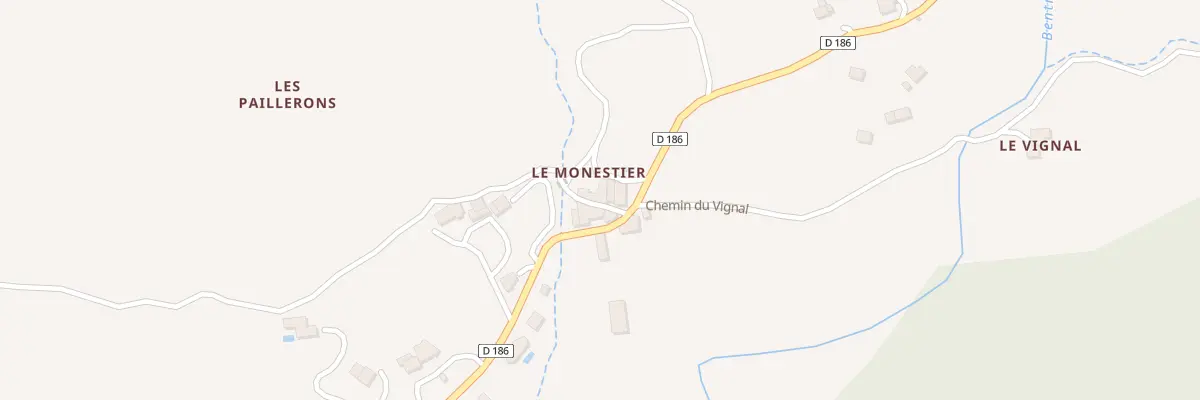 Plan du 30 Rue du Monestier à Saint-Ferréol-Trente-Pas