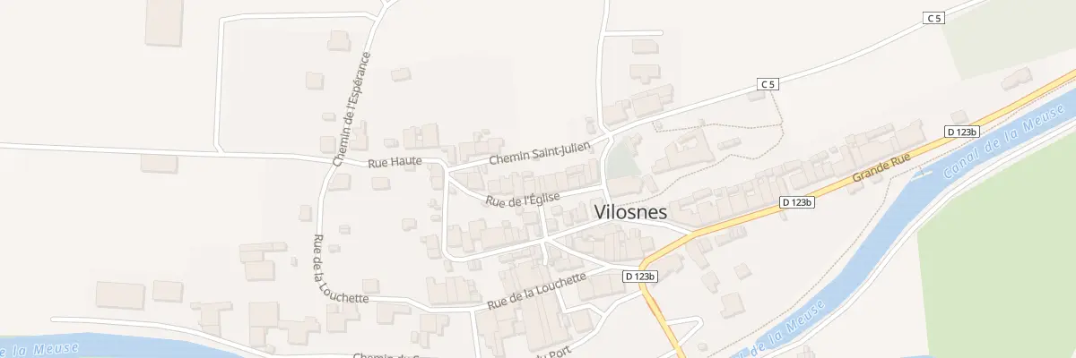 Plan du 12 Rue de l’Eglise à Vilosnes-Haraumont
