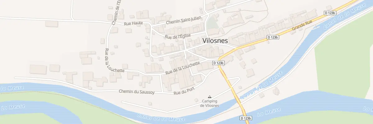 Plan du 2 Rle des Escaliers à Vilosnes-Haraumont