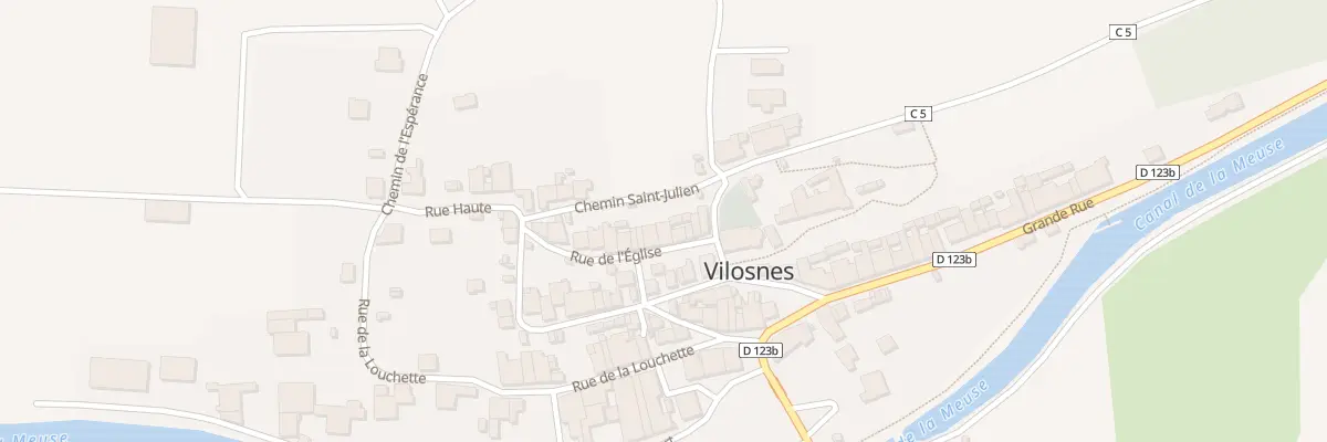 Plan du 8 Rue de l’Eglise à Vilosnes-Haraumont