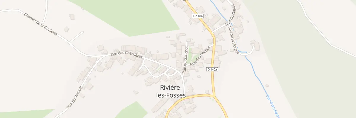 Plan du 8 Rue des Charrieres à Rivière-les-Fosses