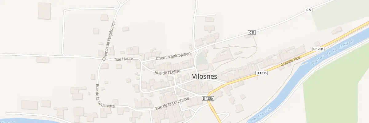 Plan du 6 Rue de l’Eglise à Vilosnes-Haraumont