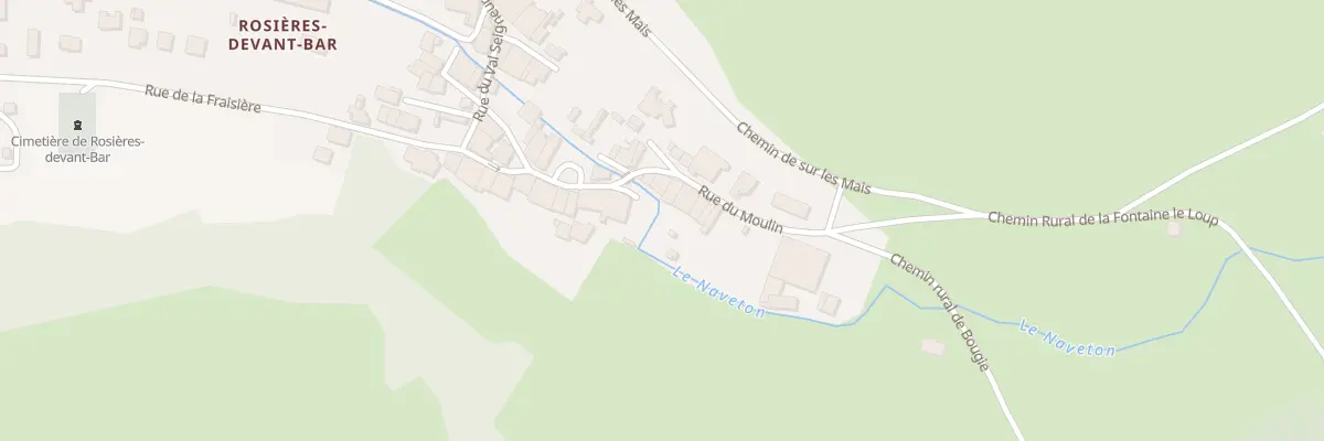 Plan du 24 Rue du Moulin à Naives-Rosières