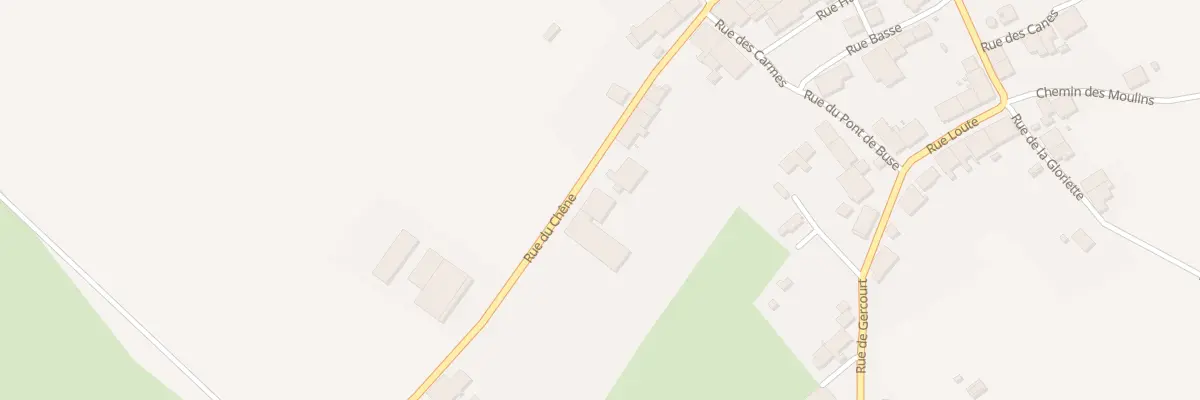 Plan du 13 Rue du Chêne à Dannevoux