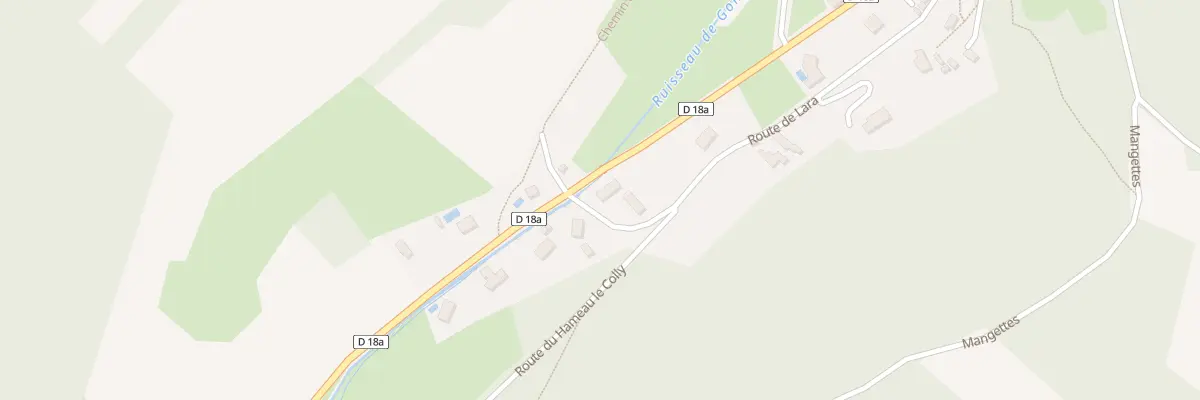 Plan du 26 Rte de Templier et Pinuzaz à Veyssilieu