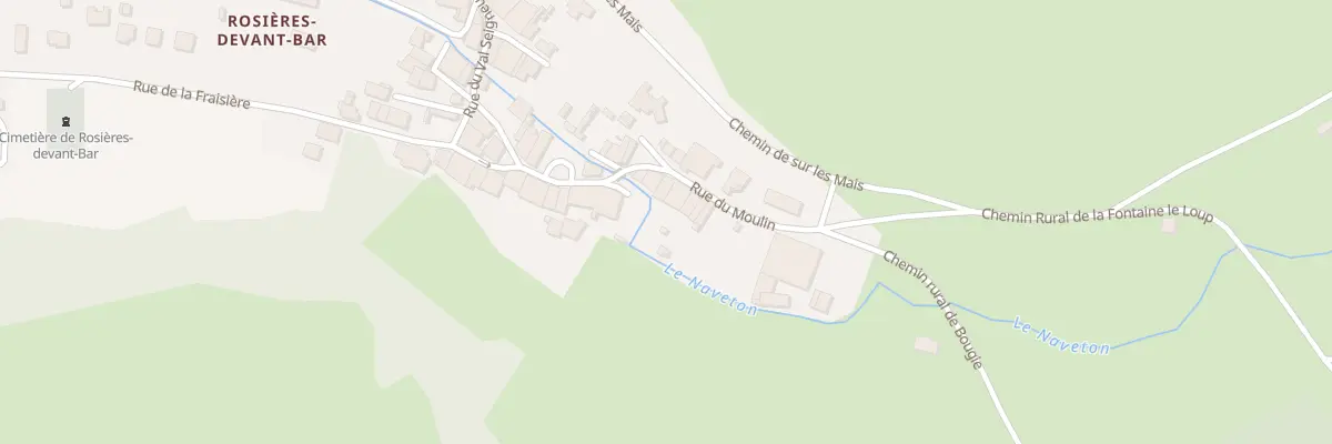 Plan du 26 Rue du Moulin à Naives-Rosières