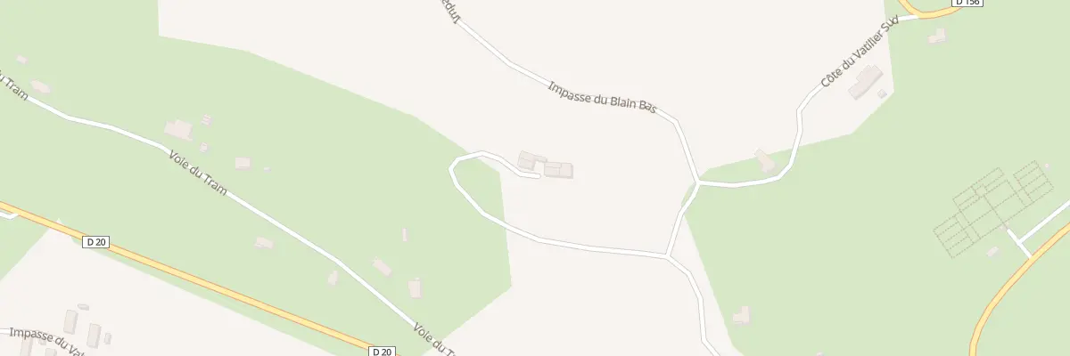 Plan du 151 Côte du Vatilier Sud à Roybon