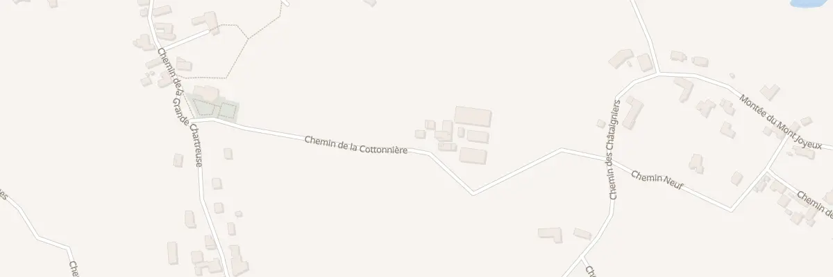 Plan du 275 Che de la Cottoniere à Châtenay