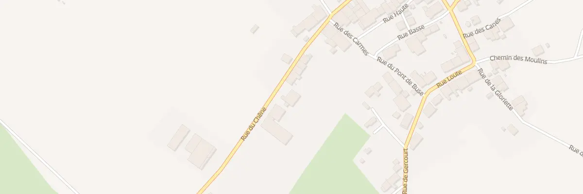 Plan du 11 Rue du Chêne à Dannevoux