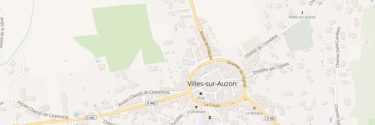 Plan du 18 Le Grand Portail à Villes-sur-Auzon