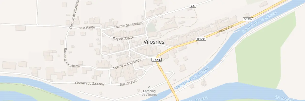 Plan du 6 Rue du Petit Pont à Vilosnes-Haraumont