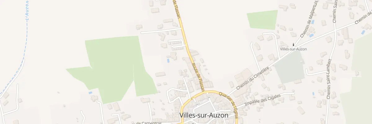 Plan du 19 Rte de Flassan à Villes-sur-Auzon