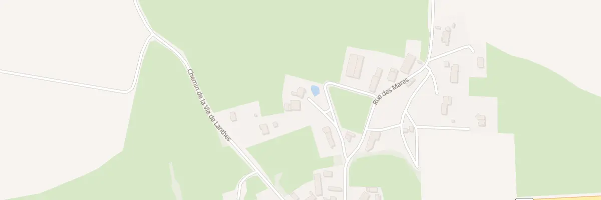 Plan du 11 Rue des Mares à Pourlans
