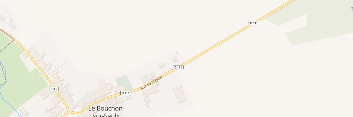 Plan du 23 Rue de l’Eglise au Bouchon-sur-Saulx