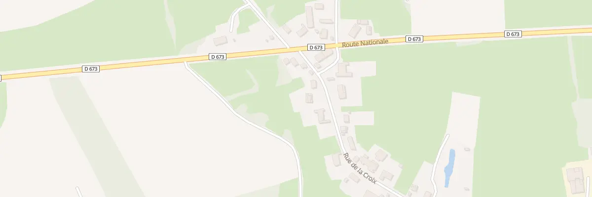 Plan du 15 Rue de la Croix à Pourlans
