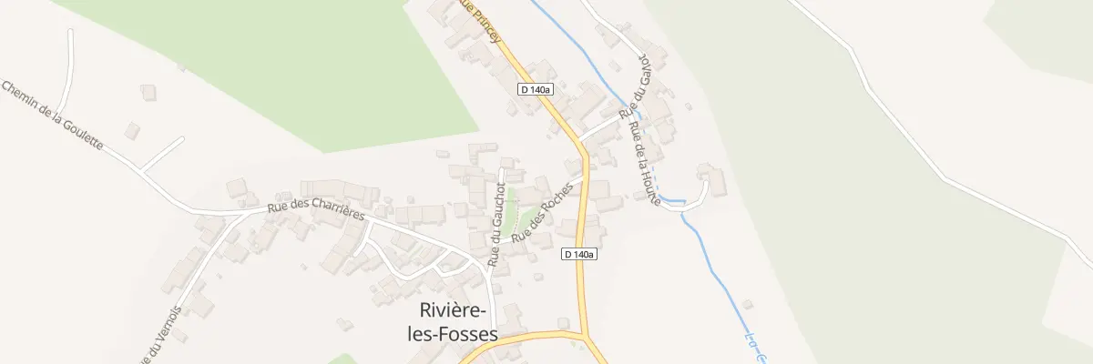 Plan du 2 Rue du Gauchot à Rivière-les-Fosses