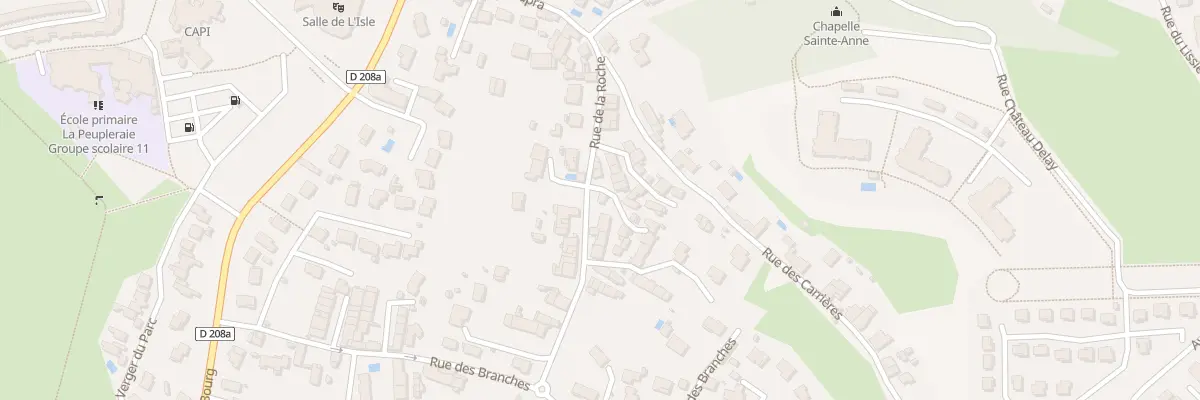 Plan du 30 Rue de la Roche à L’Isle-d’Abeau