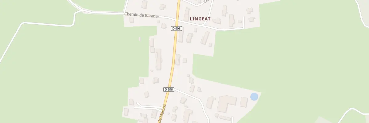 Plan du 3786 Rte de Marboz à Viriat