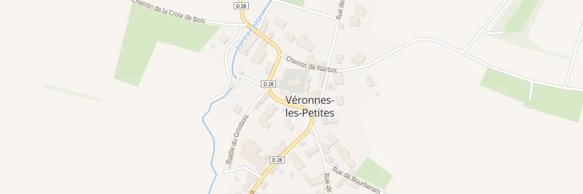 Plan du 4 Rue Roulette à Véronnes