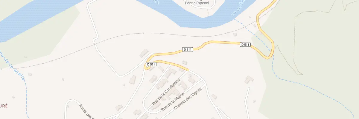Plan du 995 Rte d’Espenel à Espenel