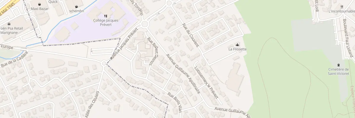 Plan du 125 Av Guillaume Apollinaire à Saint-Victoret