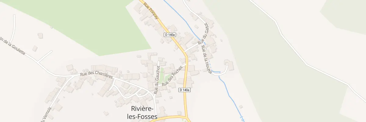 Plan du 5 Rue de Cheville à Rivière-les-Fosses