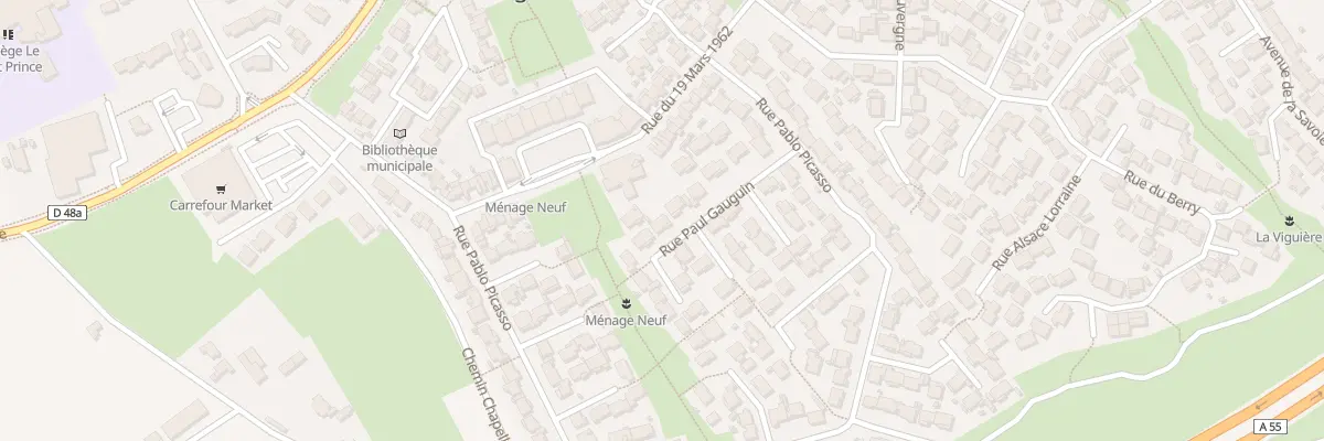 Plan du 5 Rue Paul Gauguin à Gignac-la-Nerthe