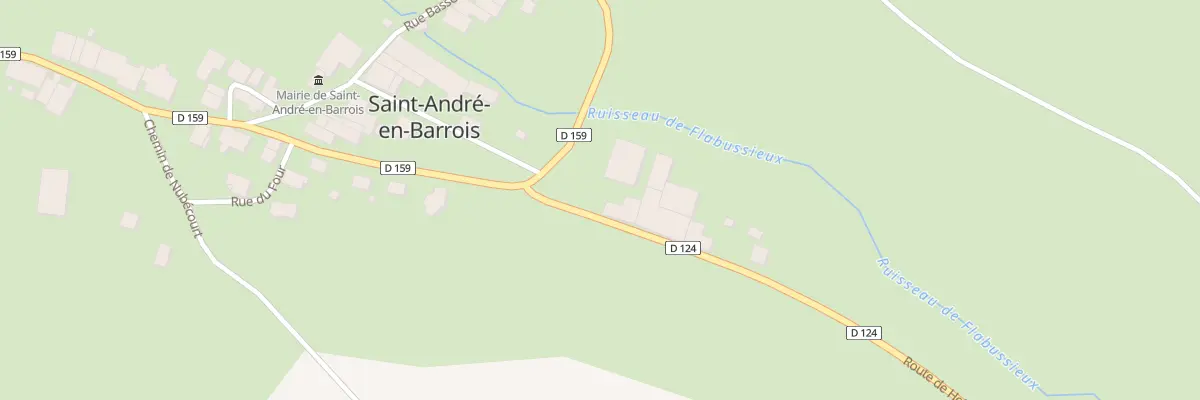 Plan du 1 Rte de Heippes à Saint-André-en-Barrois