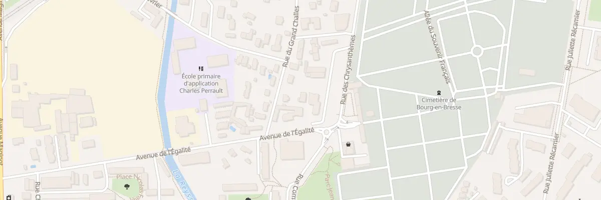 Plan du 2B Rue du Grand-challes à Bourg-en-Bresse