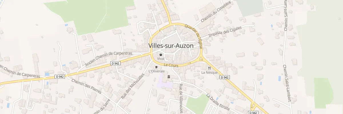 Plan du 4 Rue des Cordiers à Villes-sur-Auzon
