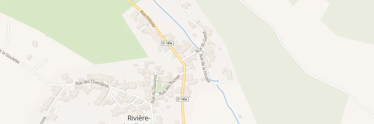 Plan du 12 Rue de Cheville à Rivière-les-Fosses