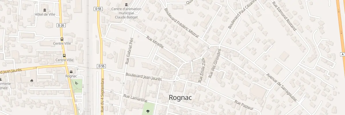Plan du 9188 Rue Mireille à Rognac