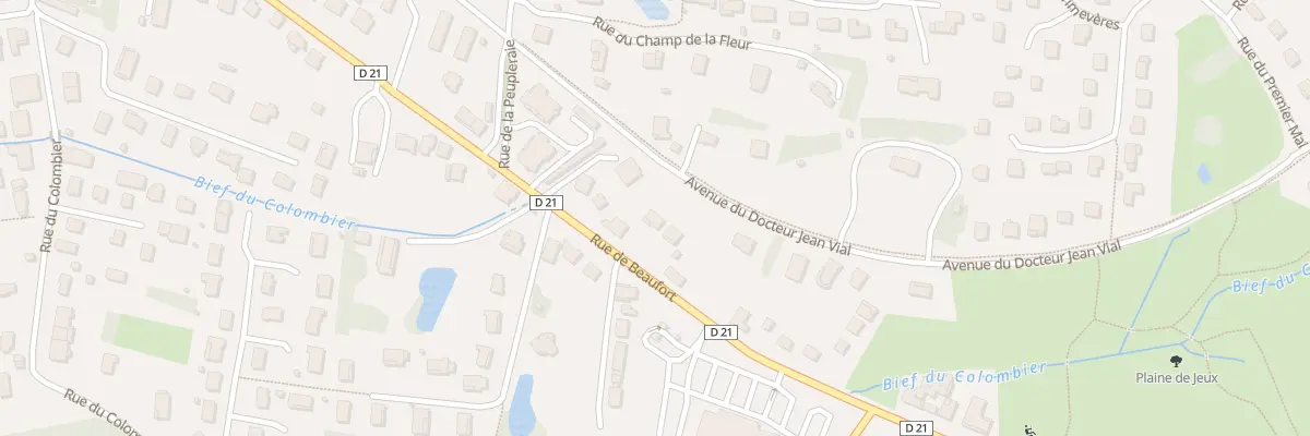 Plan du 47 Rue de Beaufort à Louhans-Châteaurenaud
