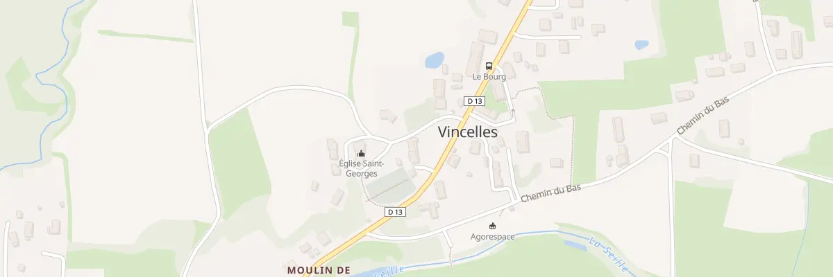 Plan du 59A Rue de l’Eglise à Vincelles