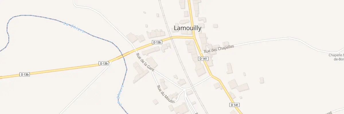 Plan du 3 Rue des Ponts à Lamouilly