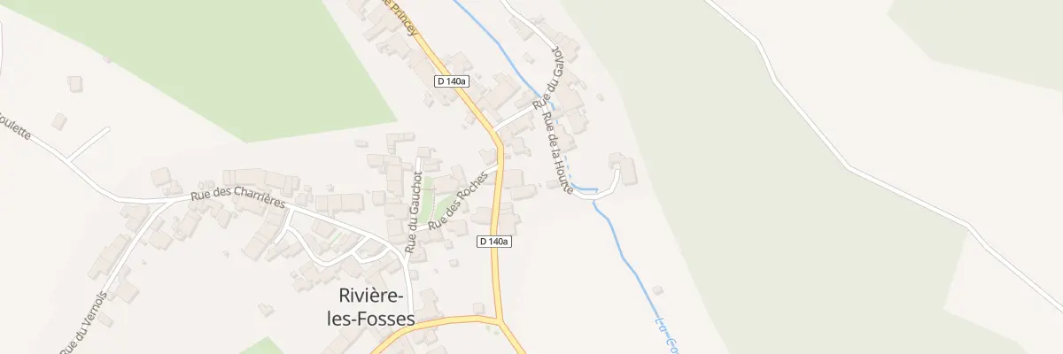 Plan du 8 Rue de Cheville à Rivière-les-Fosses